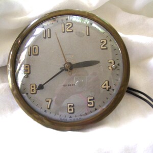 Gilbert Banjo Clock Face 5.75 inches Vintage
