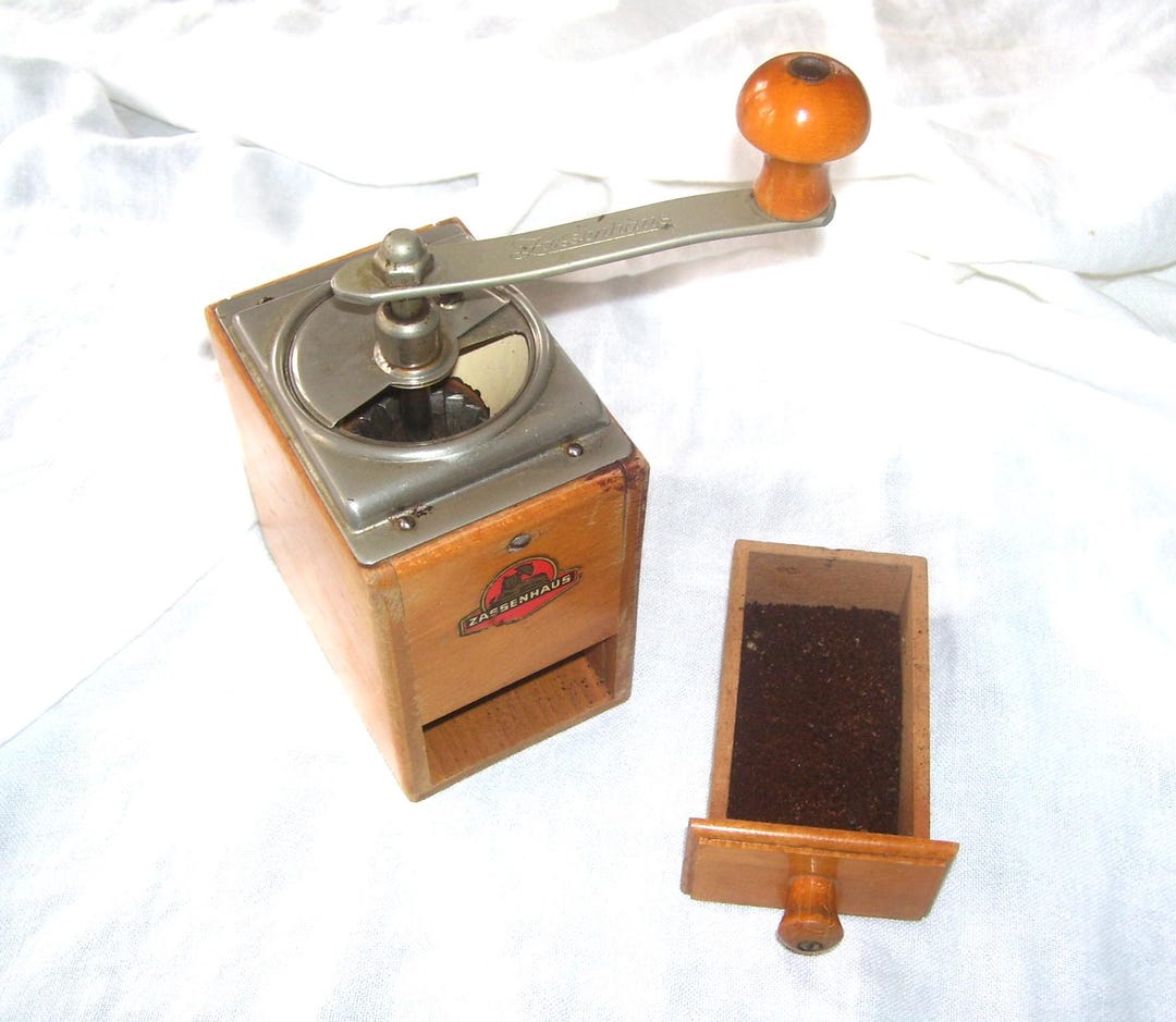 WORKING Zassenhaus Coffee Grinder Compact Vintage - Etsy