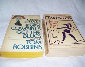 2 Tom Robbins Even Cowgirls Get the Blues and Skinny Legs and All Pb Vintage