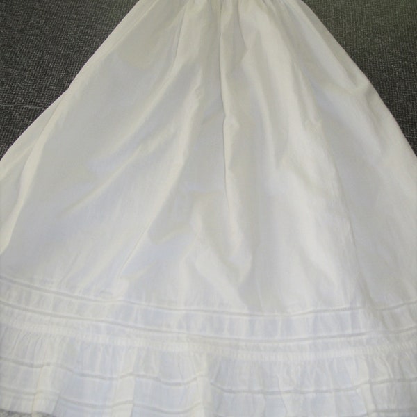 Cotton Christening Gown Baptism Gown 32 inches Vintage