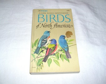 Birds of North America 1966 Pb A Guide to Field Identification Vintage