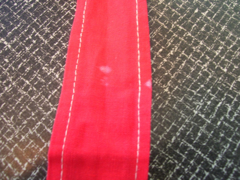 Muslin Apron Appliqued Apron Asian Apron Handmade Apron Vintage