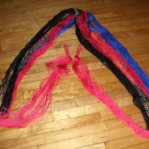 Guatemalan String Hammock Mayan Hammock Single Vintage