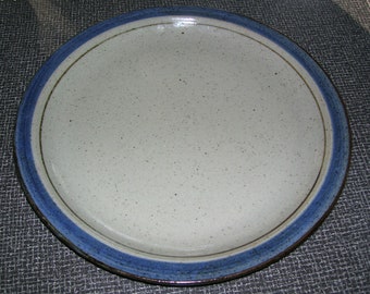 Otagiri Mariner Charger Platter Stoneware Speckled 12.25 inches