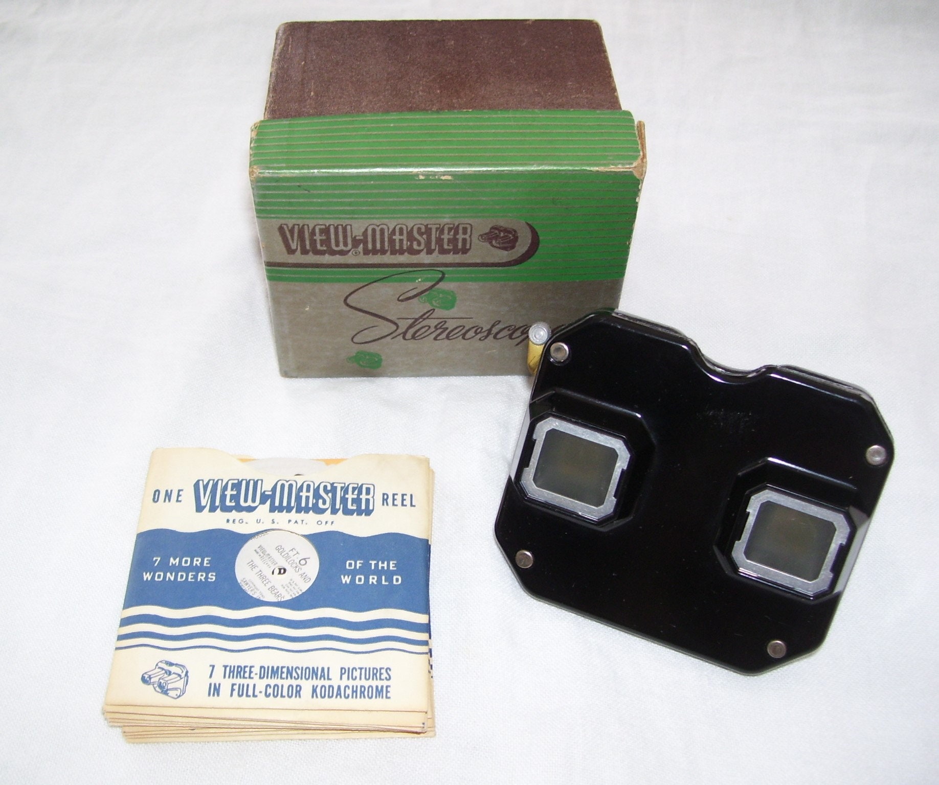 Viewmaster Stereoscope by Sawyer 1940s Vintage