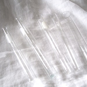 5 Vintage Test Tubes Pyrex 9800 Propagating Tubes