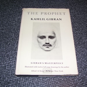 The Prophet by Kahlil Gibran HC/DJ  Vintage
