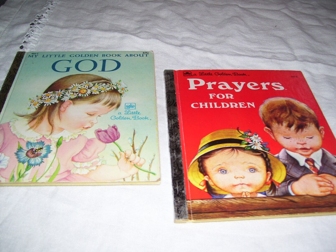 Religious Little Golden Books My Little Golden Book About God and