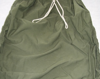 READYMADE Drawstring Bag ヴィンテージUSアーミー Vintage US Army Drawstring Bag, Olive Green Canvas Laundry Bag - Etsy