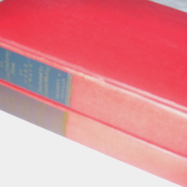 Set Huckleberry Finn and Tom Sawyer by Mark Twain Illustrated by Don McKay 1948 HC/DJ Vintage