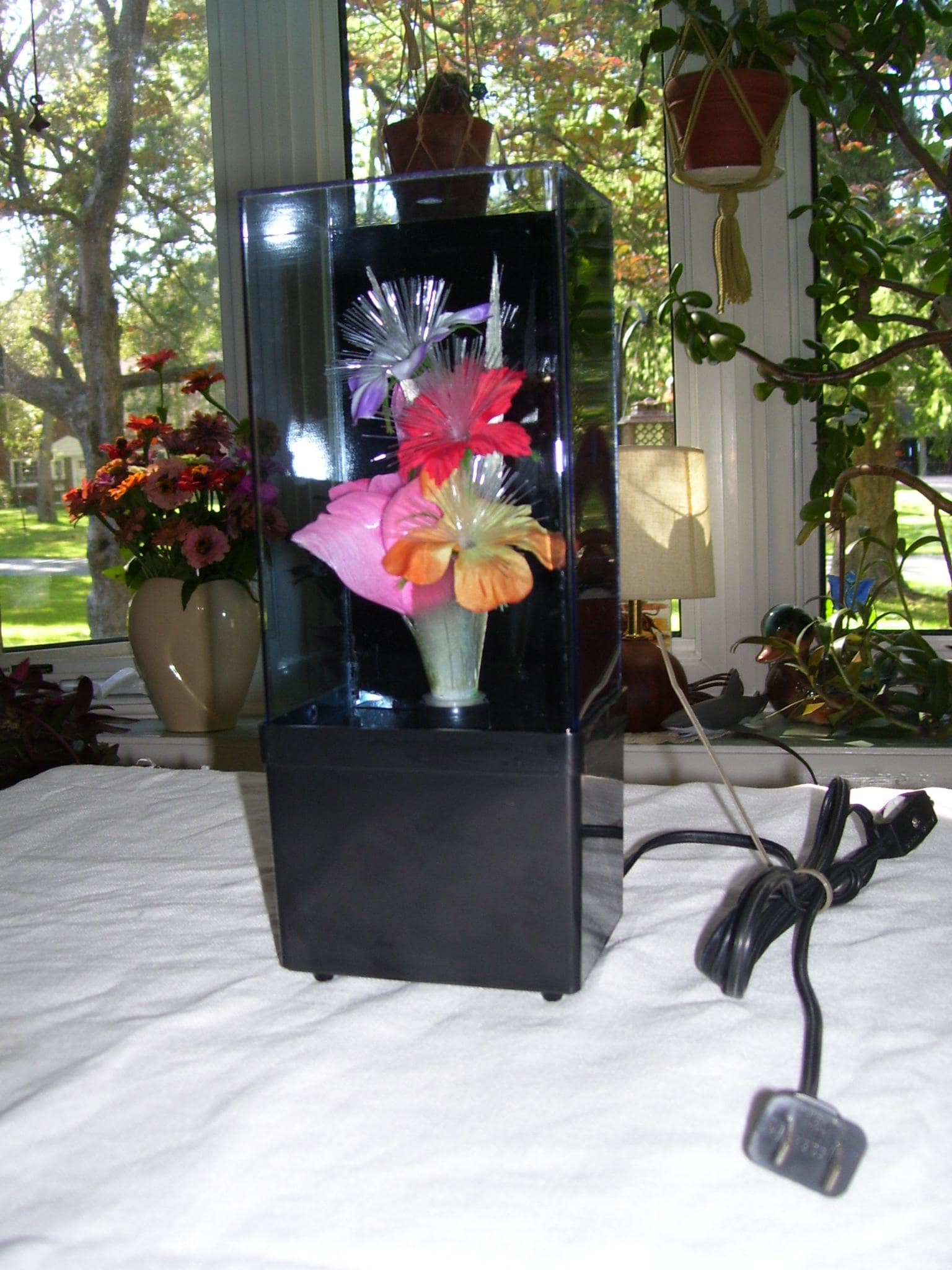 Fiber Optic Flower Light Box - Etsy
