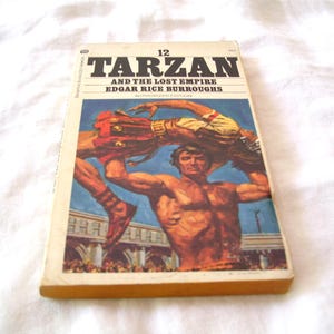 Tarzan and the Lost Empire (12) by Edgar Rice Burroughs Pb Vintage