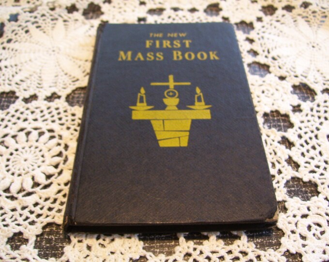 The New First Mass Book Catholic Ephemera 1970 Vintage Etsy