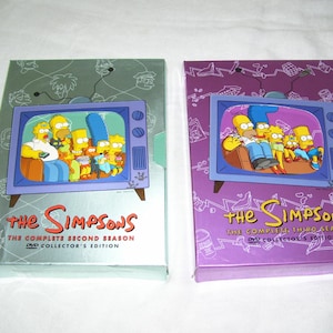 Simpsons Dvd Set Collector's Edition - Etsy