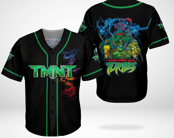 Teenage Mutant Ninja Turtles Jersey Shirt Etsy