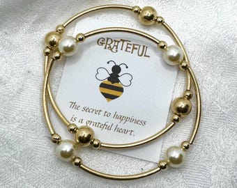 Grateful Pearl & Goldie Duo/14k Gold Filled