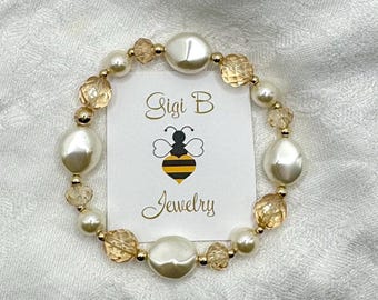 Champagne Czech and Pearls