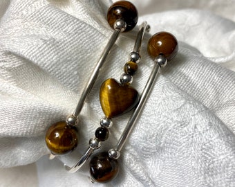 Tiger’s Eye and Sterling Silver