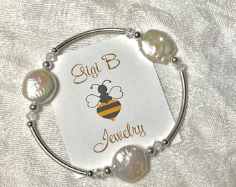 Silver Cresent Bracelets