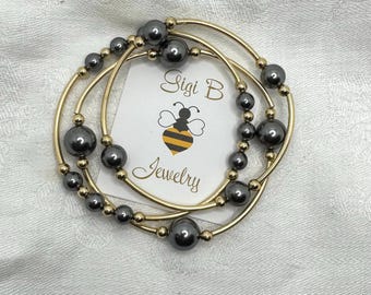 Slate Gray Pearl Set of 3