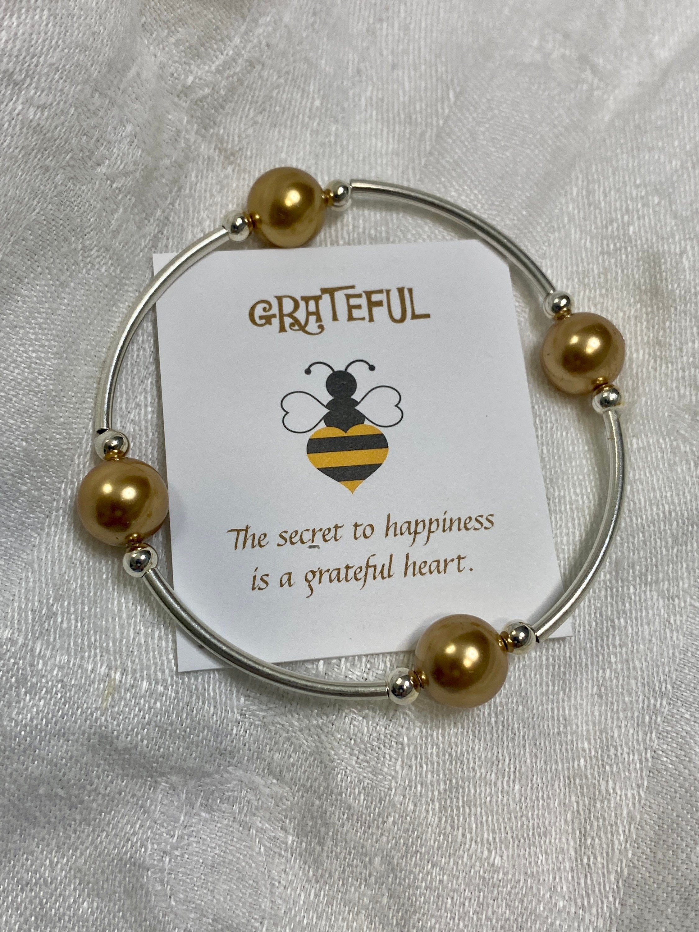 Grateful Pearl 6mm Bracelet main image 1
