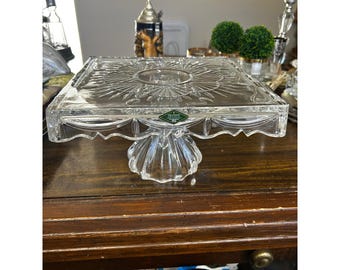 Shannon Crystal of Irland Tortenständer aus Bleikristall