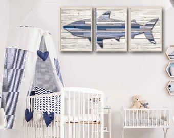 shark nursery theme