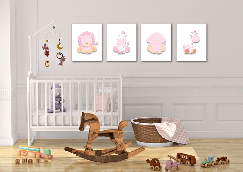 Safari Animal Wall Art Playroom Wall Decor Safari Nursery Decor Playroom Wall Art Baby Boy Nursery Wall Art Safari Animal Prints Home Living Wall Hangings Kromasol Com