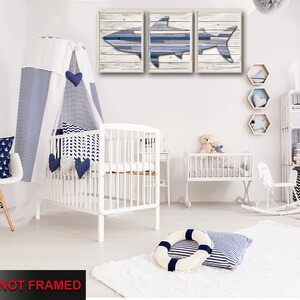 shark nursery decor