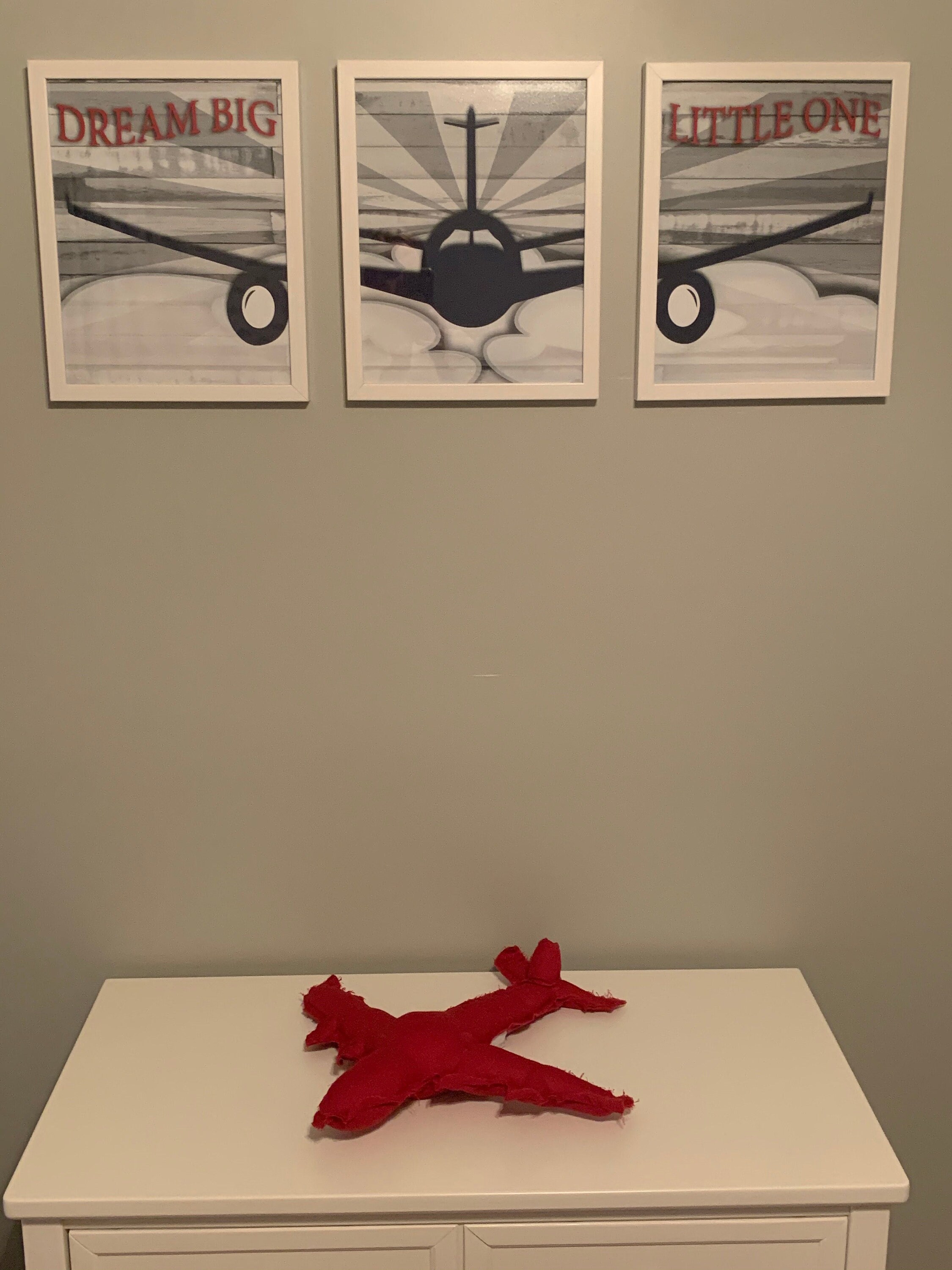 Airplane Wall Art Dream Big Wall Art Airplane Wall Art for Etsy