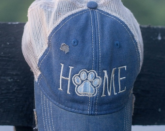 HOME with Paw Trucker Hat