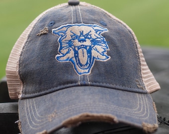 Wildcat Distressed Trucker Hat