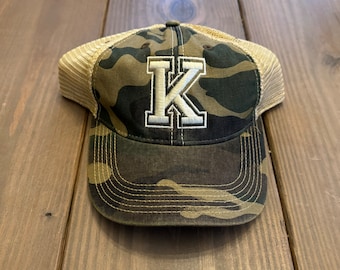 Wildcat Camo Trucker Hat, K design
