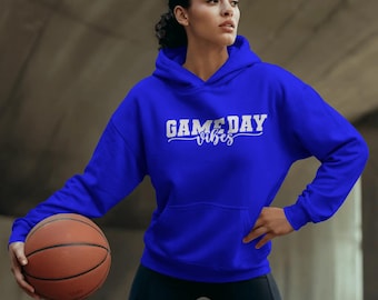 Wildcat Game Day Hoodie: Blue & White Kentucky Fan Sweatshirt