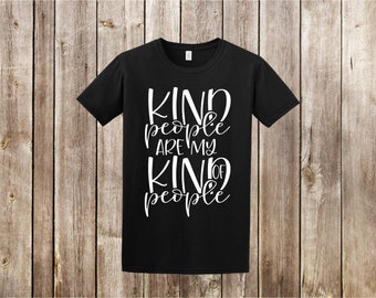 Kind People T-Shirt: Ring Spun Cotton Tee