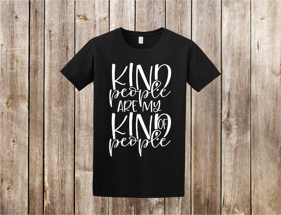 Kind People T-Shirt: Ring Spun Cotton Tee