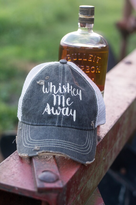Whiskey Me Away Ball Cap | Etsy Australia
