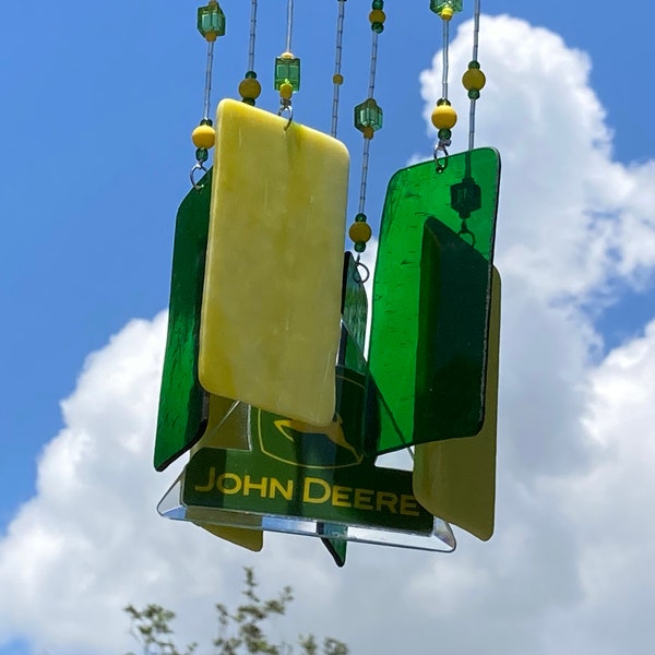 John Deere Wind Chimes Etsy