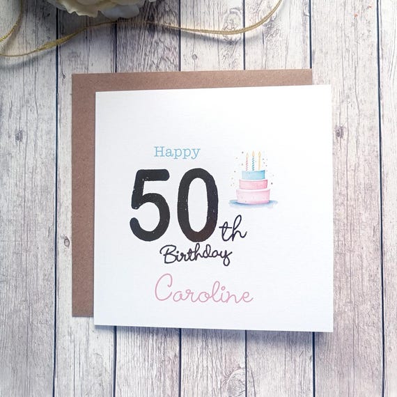 Biglietto di auguri di compleanno con numeri in lamina d'oro: design personalizzato realizzato in Irlanda - Italia