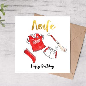 GAA personalisierte Grußkarte