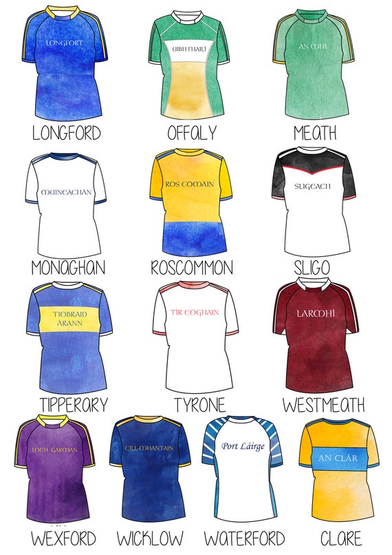 personalised gaa jerseys