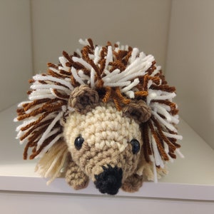 Amigurumi crochet hedgehog