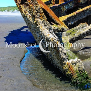 Rusted Remains of the Peter Iredale