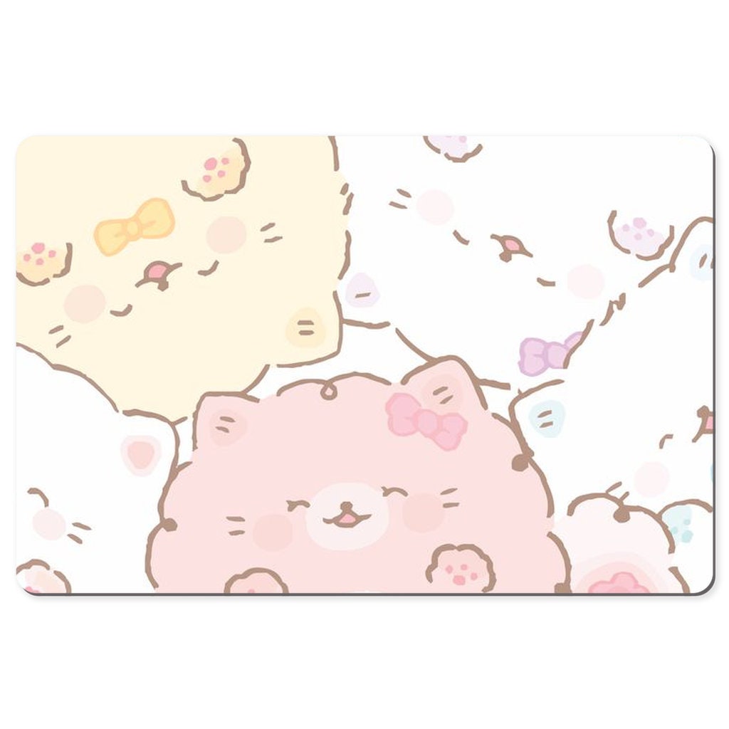 Cute Cat Kawaii Pastel Mouse Pad Desk Mat Large Desk Pad Big Etsy