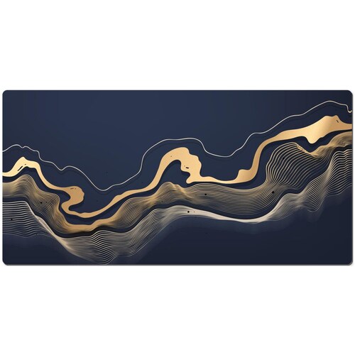 Blue Marble Print Extra Large Desk Pad Office Decor Home - Etsy