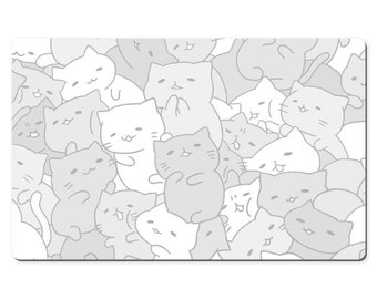 Colorful Cute Kawaii Cat Mouse Pad, Cat Desk Mat, Japan Desk Mat, Gamer Mouse Pad (Copy)