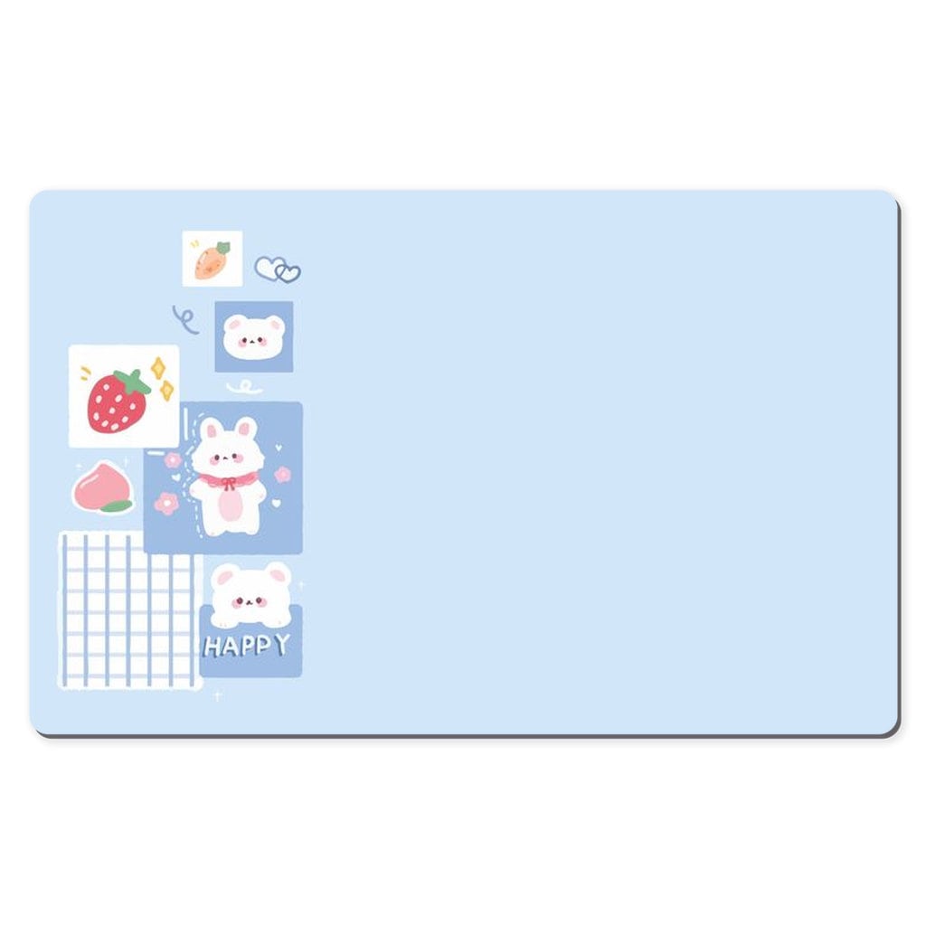 Cute Cat Kawaii Pastel Mouse Pad Desk Mat Large Desk Pad Big Etsy