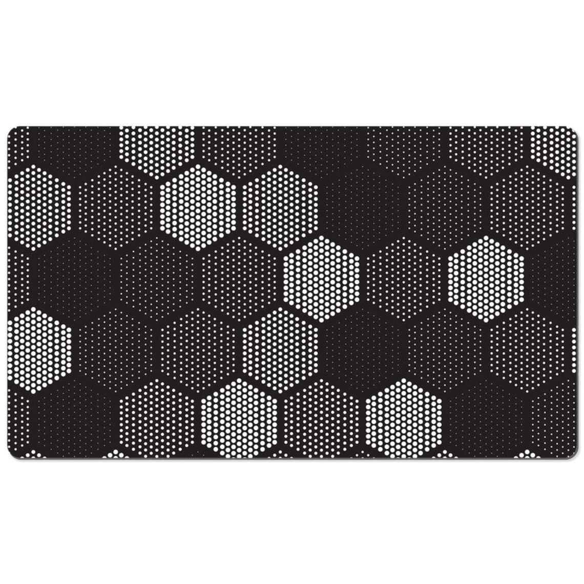Carbon Fiber Pattern Desk Mat Black Mouse Pad Dark Desk Pad Etsy UK