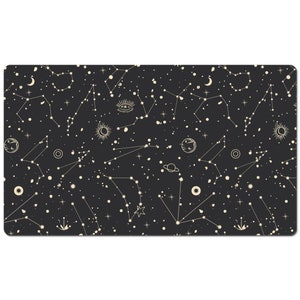 Zodiac Constellation Pattern Print Floor Mat