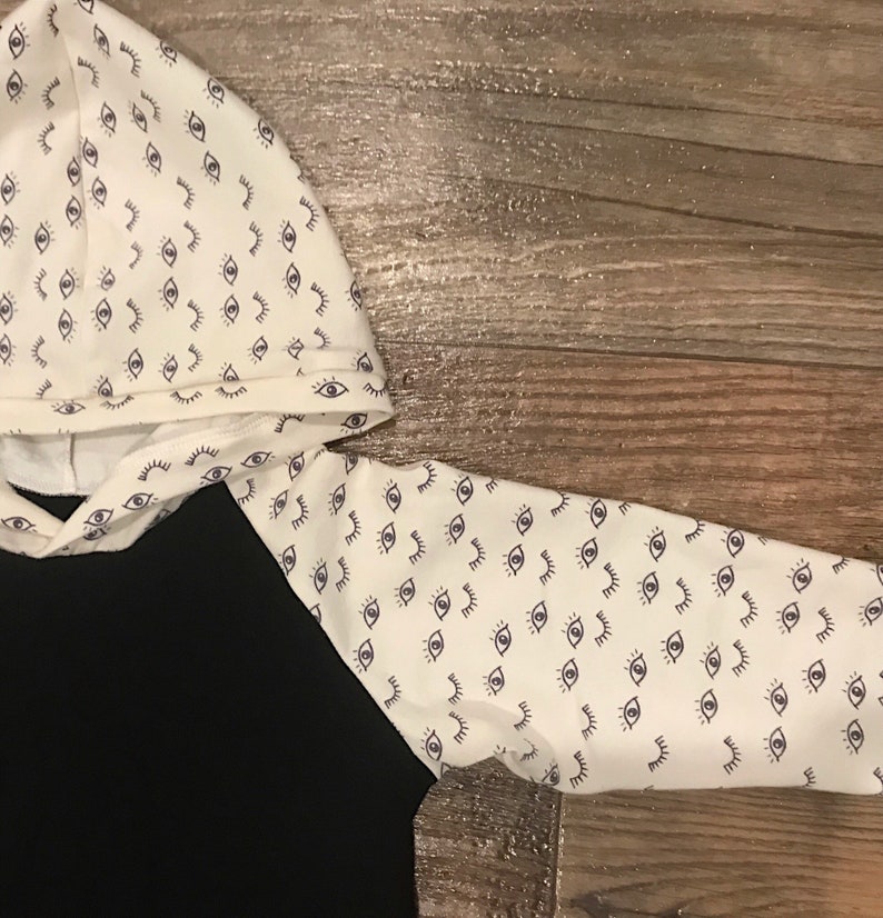 Girls Eyelash Hoodie